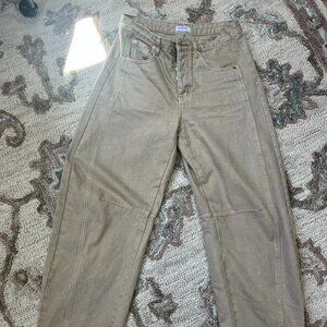 Parke Horseshoe Jeans in Camel